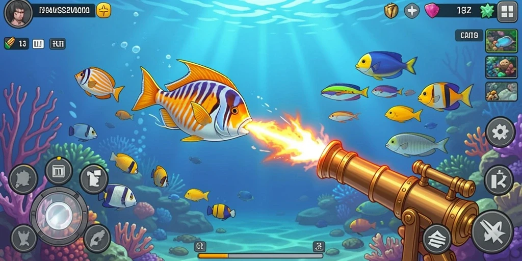 Gameplay yang seru dan interaktif.