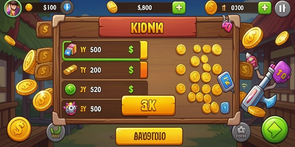 Tampilan menu utama GN168 yang menarik dan mudah dinavigasi.