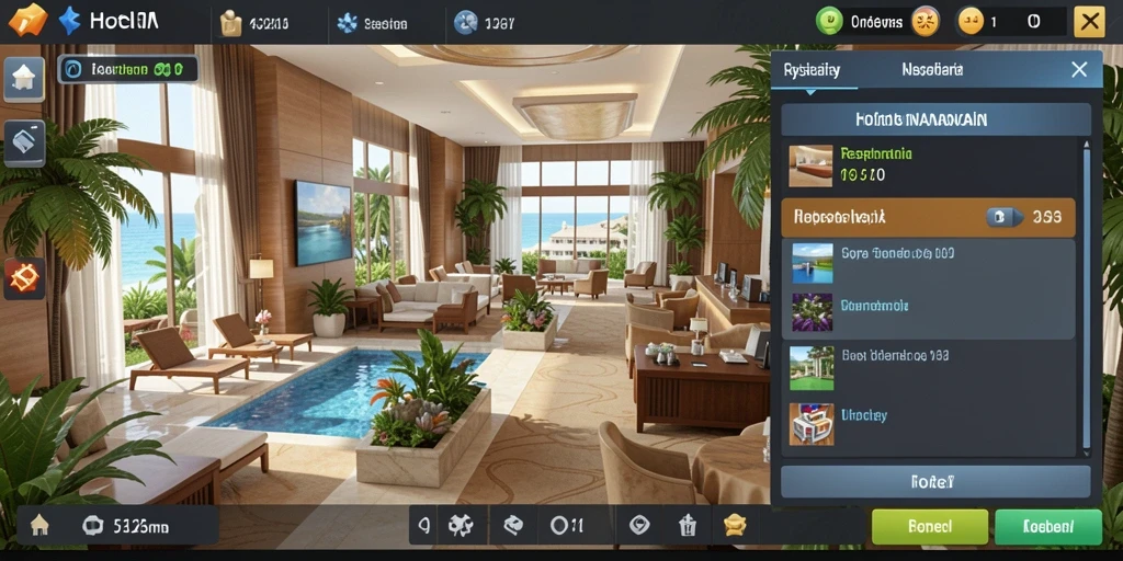 Screenshot menunjukkan petualangan seru di hutan mistis.