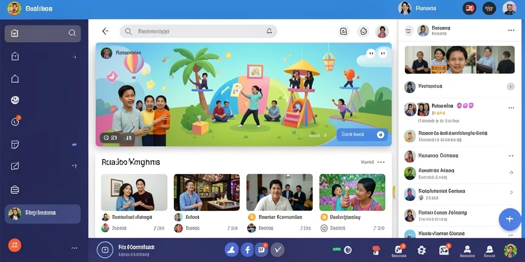 Tampilan awal yang menawan dan penuh warna.