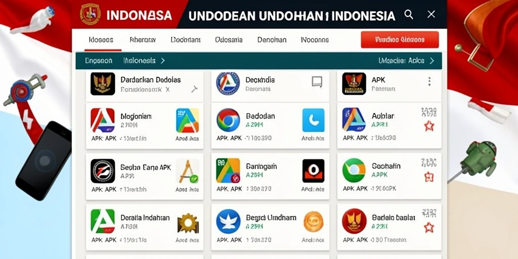 Tampilan menu utama yang menarik dan intuitif.