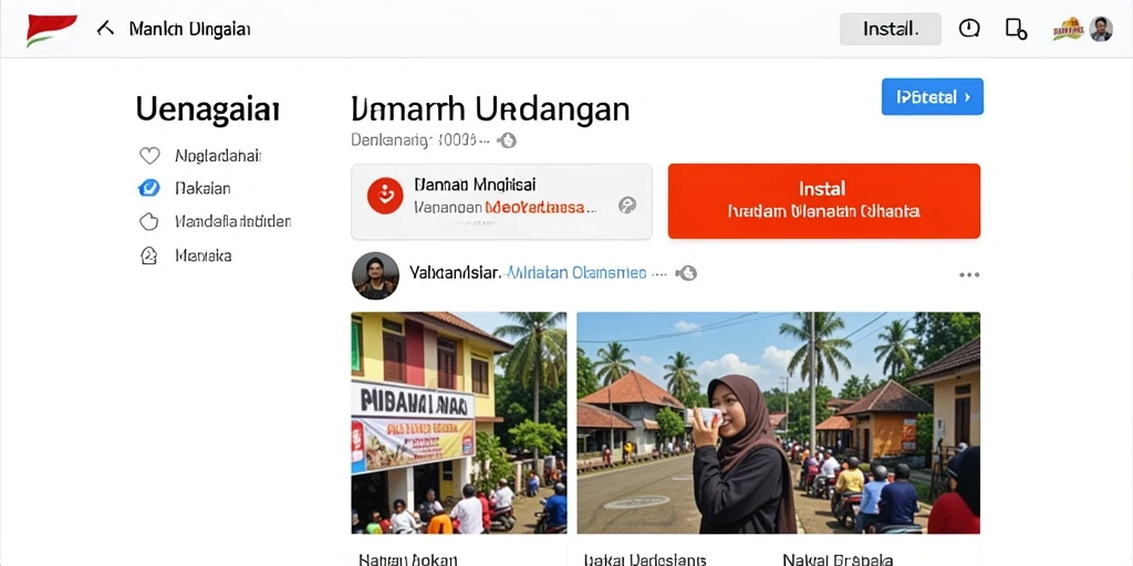 Tampilan antarmuka yang menarik dan user-friendly.